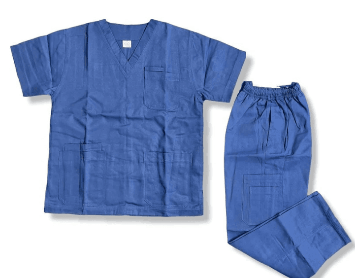 Uniforme Azul Acero #1 (Hombre · Drill)