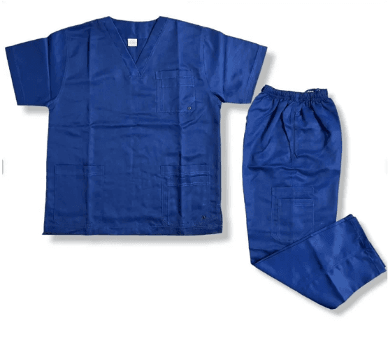 Uniforme Azul Acero #3 (Hombre · Drill)