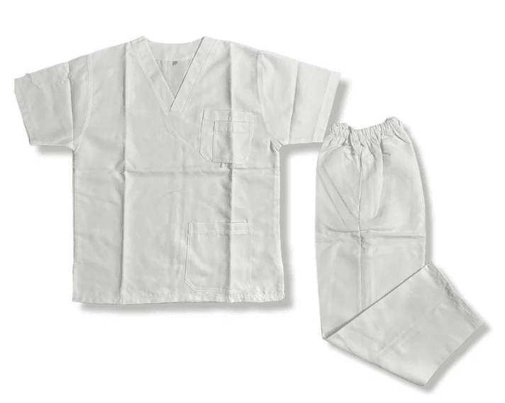 Uniforme Blanco #1 (Hombre · Drill)