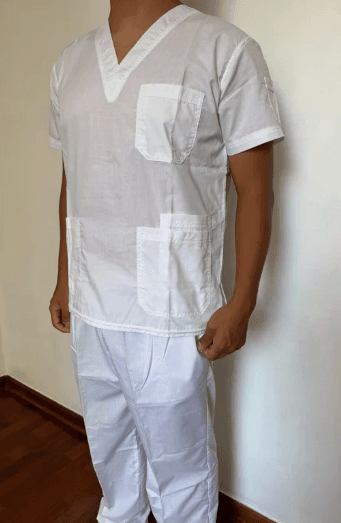 Uniforme Blanco #3 (Hombre · Popelina)