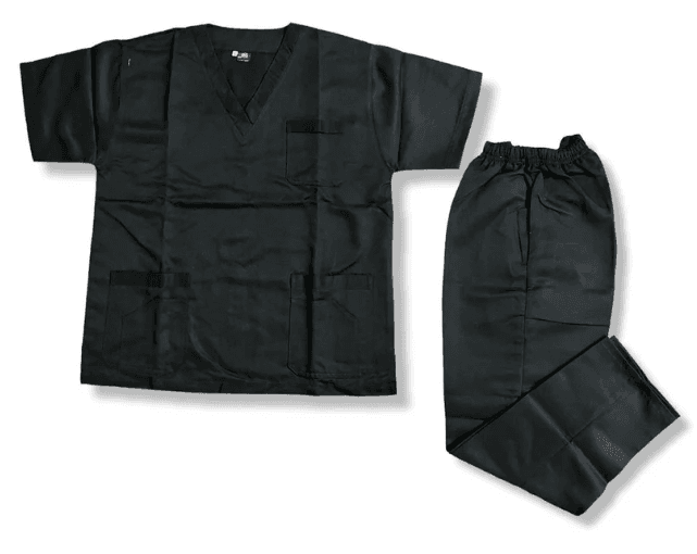Uniforme Negro #1 (Hombre · Drill)